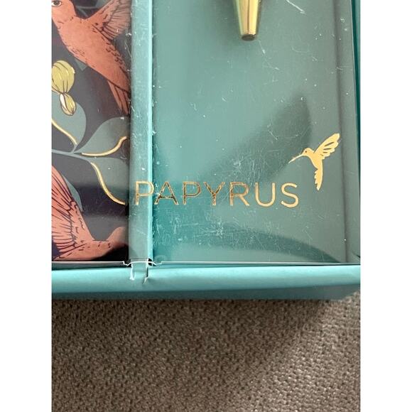 Papyrus Notebook Pen Set Spring Journaling NIB - Picture 4 of 4
